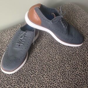 G.H. Bass & Co. Gray and Brown Sneakers